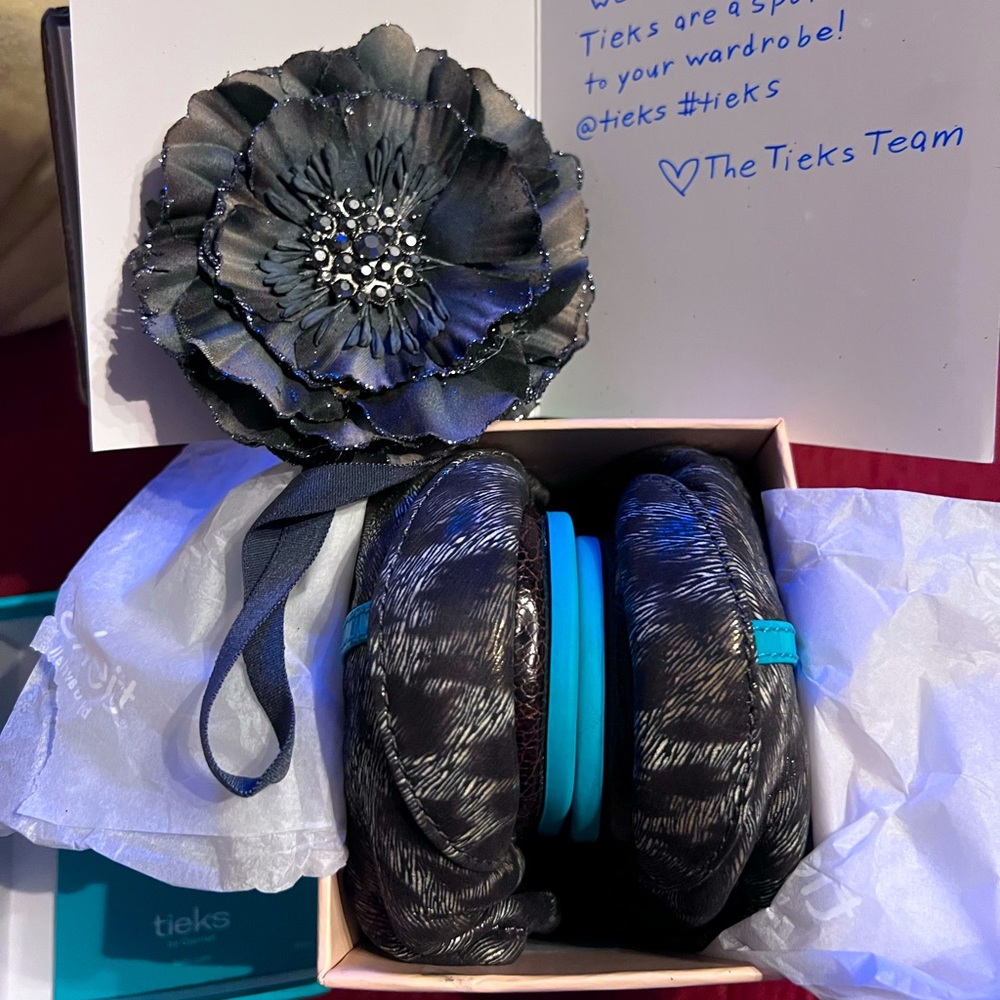 Tieks Black Leopard Size 12 Black Friday Release